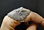 кільце чоловіча срібне